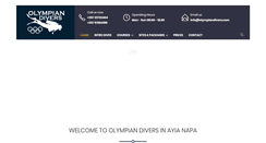 Desktop Screenshot of olympiandivers.com